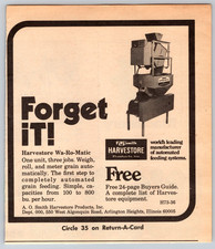 1973 Print Ad A.O.Smith Harvestore Products Arlington Heights ILL Wa-Ro-Matic