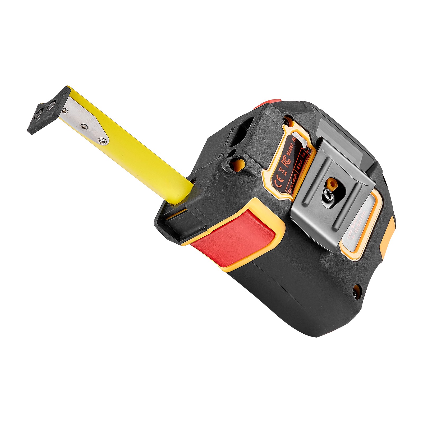 Mètre ruban laser 41m et ruban magnétique 4.8m rechargeable USB