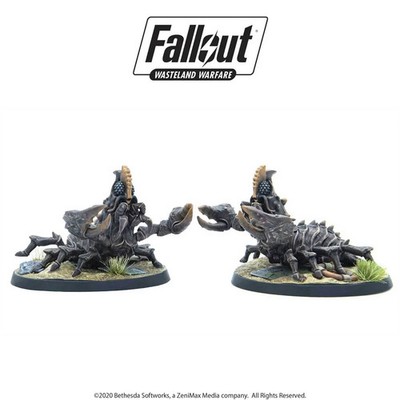 Fallout: Wasteland Warfare - Creatures: Mirelurk Hunters ($41 MSRP)