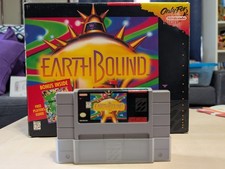 SNES EARTHBOUND - Big Box + Game, No Manual - TESTED AND WORKING