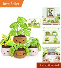 Ultimate Crochet Starter Kit: 40 More Yarn, Tutorial Videos  Gift Packaging