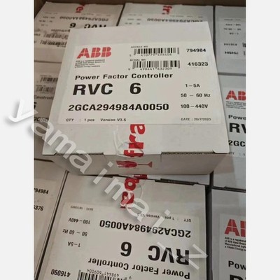 1pc New ABB RVC-6 power factor controller 100-440VAC/cxc Fast Ship US Free TAX