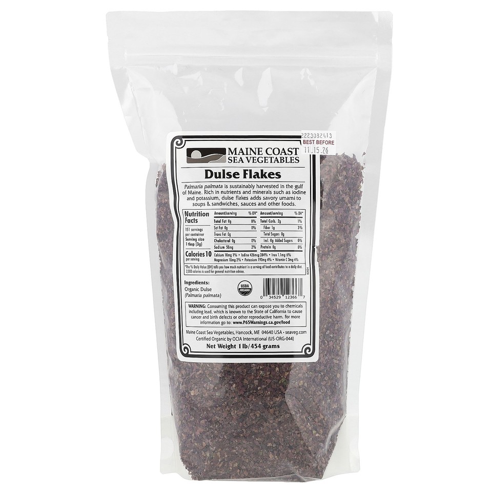 Dulse Flakes, 1 lb (454 g)