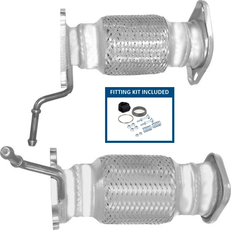 Fits Honda Civic 2006-2011 2.2 TDi Inutpart Front Exhaust Pipe + Fitting Kit - Image 4 of 4