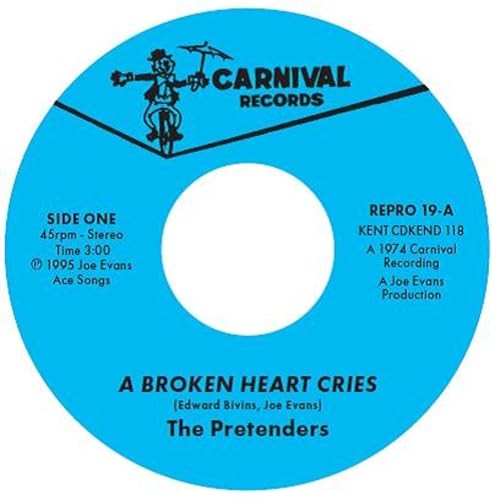 PRETENDERS - 7-A BROKEN HEART CRIES / FOR THE REST OF MY DAYS - New V - M1111z - Picture 1 of 1