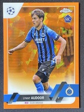 Lynnt Audoor 2022-23 Topps Chrome Sapphire UCC Orange RC /50 #78