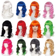 Cosplay Long Curly Wave Wig Harajuku Women Layered Wigs  Role-playing
