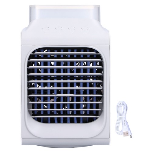 350ml Air Cooler USB Charging 90 Degree Shaking Head Spray Cooling Night Ligh BT - Afbeelding 9 van 12