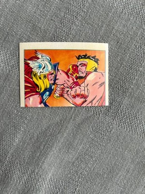 MARVEL SUPERHEROES 1980 (A.G.E.) VIGNETTE N°70 (6.4 cm x 4.5 cm) in very good condition