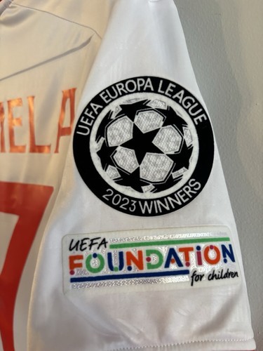 Érik Lamela signed shirt EXACT VIDEO PROOF COA JERSEY SEVILLA 23/24 RARE ERIK - Picture 4 of 4