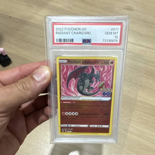 Radiant Charizard graded PSA 10 for sale on eBay