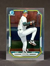 Wei-En Lin 2026 Bowman Chrome 1st Bowman Base Set #BCP-125 A's Prospect