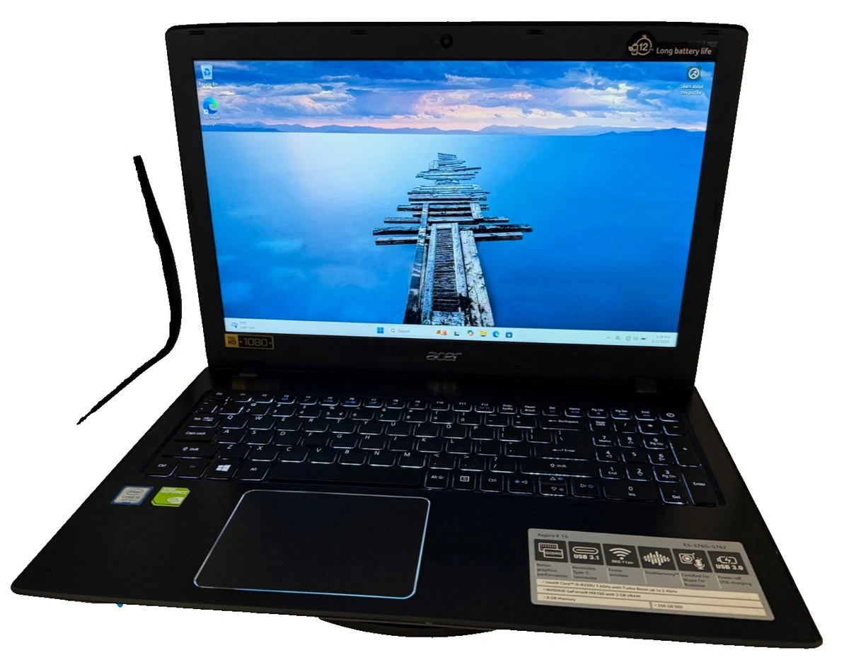 Acer Intel Core i5 8th Gen. PC Laptops & Netbooks 256 GB SSD