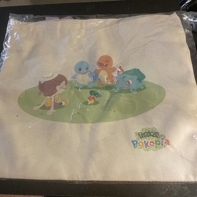 Pokemon Pokopia Best Buy Canvas Tote Bag & RARE Promo Sticker Nintendo Switch 2