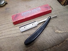 Vtg Durham Duplex Razor Co Derby Straight Razor w/Box Made In USA!