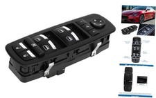 Power Window Switch No.5PG12DX9AB Front Left Driver Side Window Control Switch