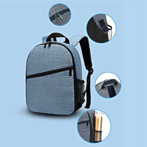 Multi-Function Digital Camera Backpack Bag Outdoor DSLR Camera Bag for 3064 - Picture 6 of 8