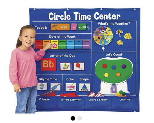 Classroom Pocket Chart, Circle Time Calendar Circle Time Learning Center