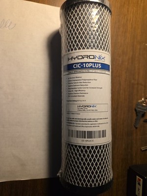 Hydronix (CIC-10PLUS) 10  x 2.5  CIC Plus Carbon / Sediment Filter - 5 micron