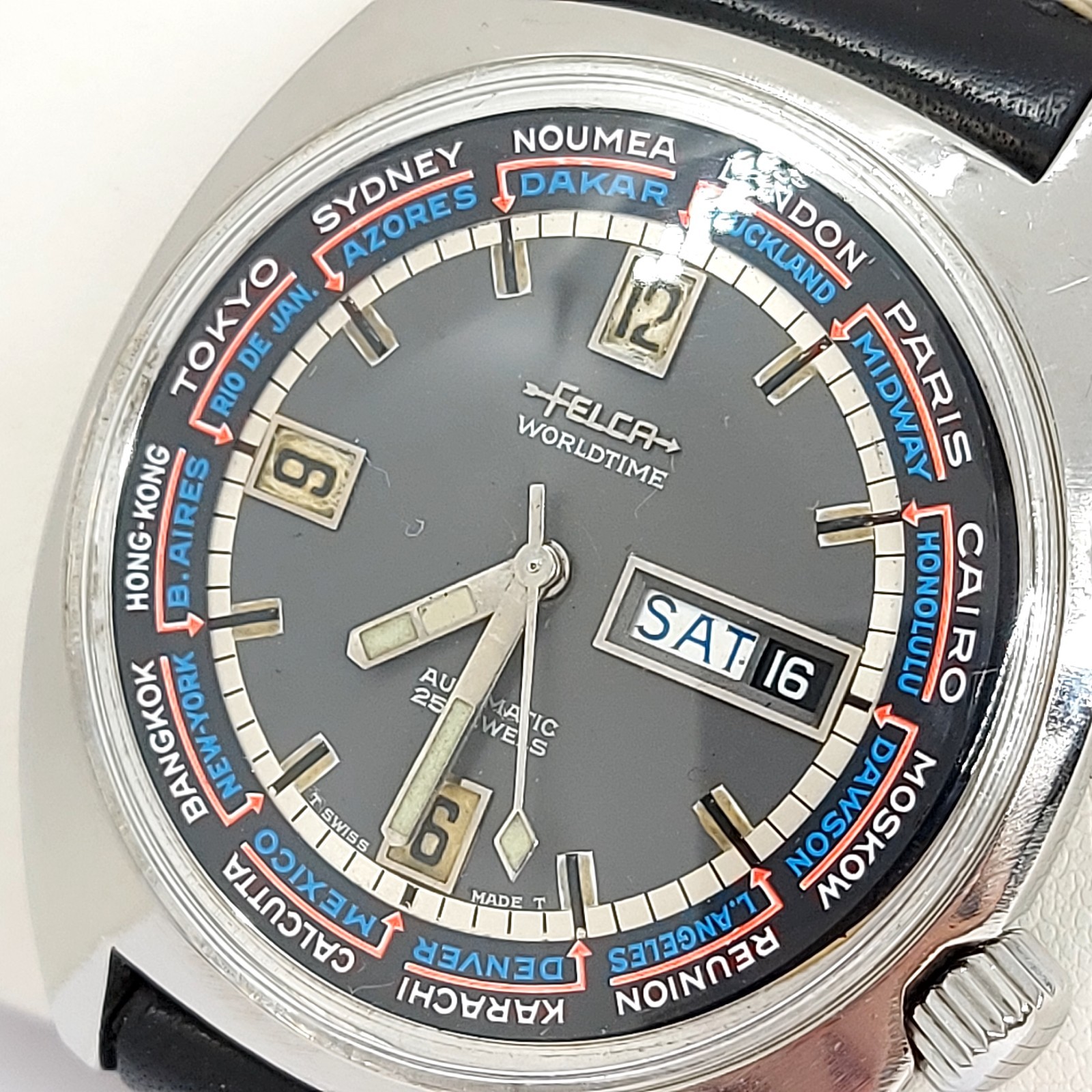 FELCA Worldtime Automatic Super Compressor 660 FT… - image 10