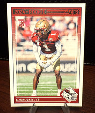 Elijah Jones Rookie Card-2024 Panini Score AZ Cardinals Boston College NFL RC