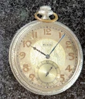 Antique Art Nouveau Elegant ELGIN Pocket Watch for parts