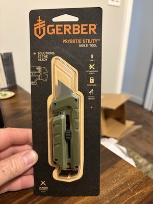Gerber Prybrid Olive Drab Green Multi-Tool Utility Knife 31-003743