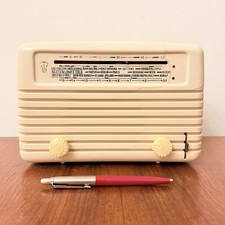 VINTAGE ITELECTRA I-2004 1950&rsquo;s BAKELITE VALVE RADIO VINTAGE 1950 RARE