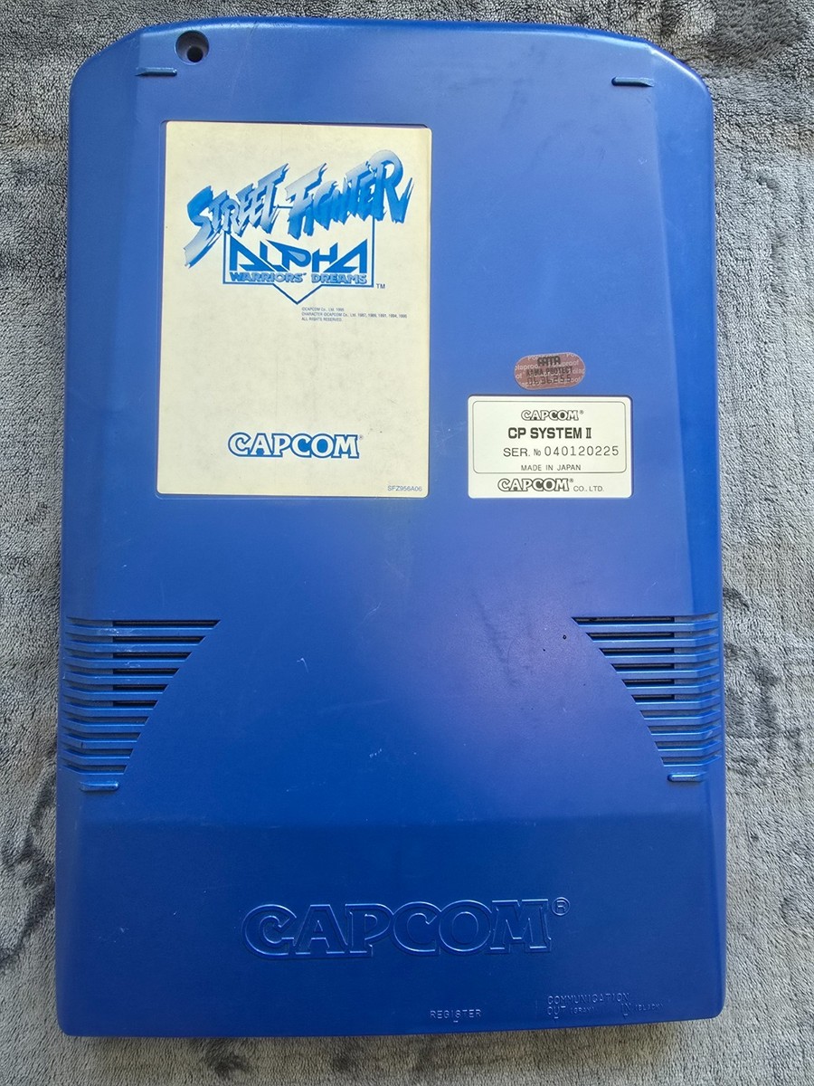 Street Fighter Alpha Warriors' Dreams SFA CPS2 Capcom Jamma B