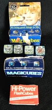 VINTAGE GE, SYLVANIA, HI POWER MAGICUBES FLASHCUBES CAMERA (42) FLASH CUBE BULBS