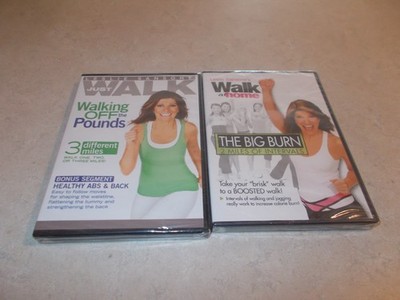 Leslie Sansone Walk at Home The Big Burn and Just Walk Walking Off Pounds DVD 2