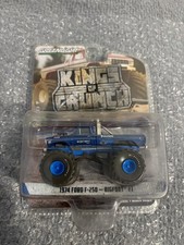GreenLight kings of crunch 1974 ford f-250 big foot #1 blue super Chase