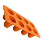 3D-Geister-Silikonform: Halloween-Backblech für Schokoladenpudding –