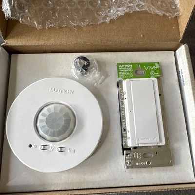Lutron MRF2S-1S8A-1OC Simple Energy Retrofit Package LRF2-OCR2B-P-WH