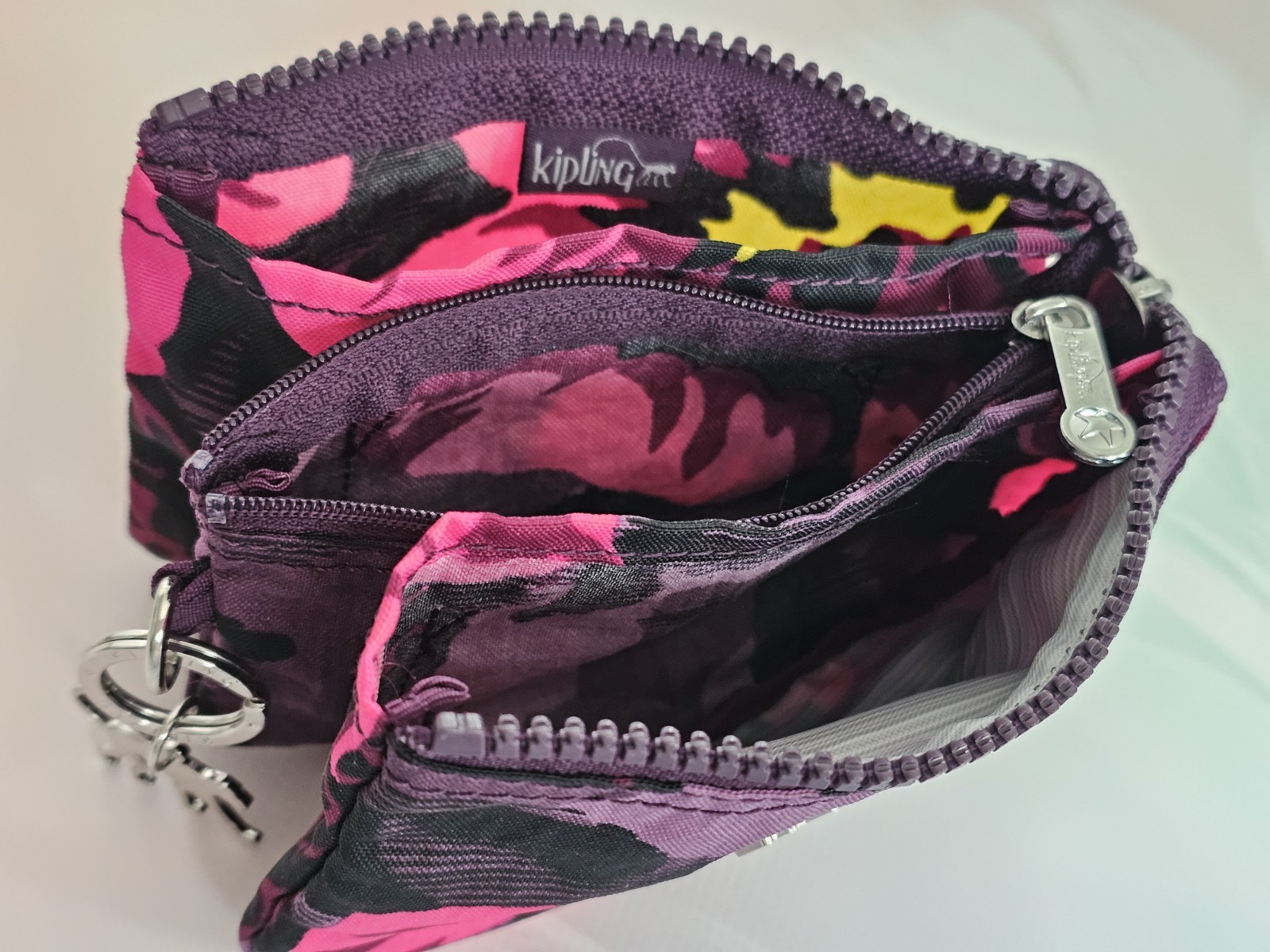 Kipling Multicoloured Creativity S Purse With Met… - image 6