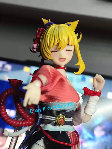Figuras Yoimiya Genshin Impact escala 1/12 juguetes personalizados coleccionables - Imagen 3 de 4