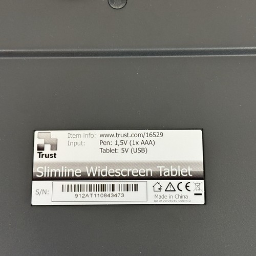 Trust Slimline Tablet Widescreen USB Grigio Penna Stilo 250 x 150 mm Chiave Azione Calda - Foto 13 di 19