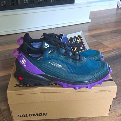 Salomon Cross Over GTX W Damen Wanderschuhe GORE-TEX EUR 37 1/3 Grün