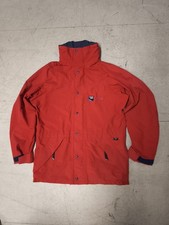 Vintage Sprayway 90s Geo Goretex Jacket Mens Medium Red Hooded Walking Hiking 