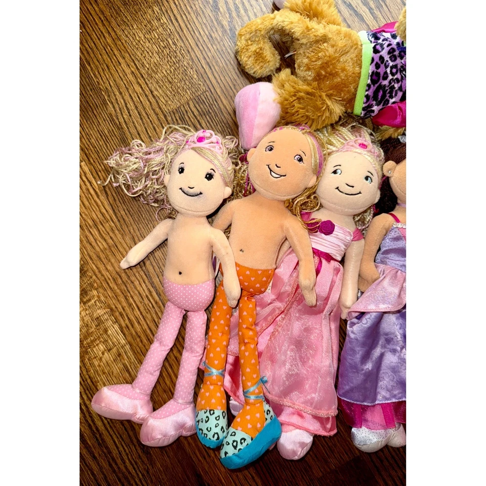 Lote de parches de peluche para muñecas Groovy Girls Princesa Mono Y2K Manhattan Toy Company Foto 4 de 4