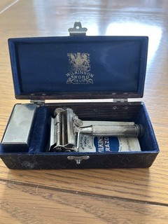 Wilkinson Sword Antique Razor With Instructions And Blades
