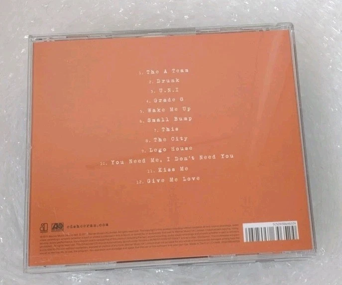 Ed Sheeran : CD Albums Collection (+ Plus) (X Multiply) (÷ Divide) Hits Single Foto 4 de 4