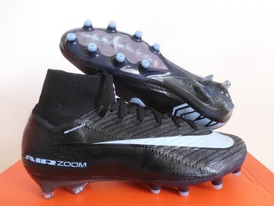 Nike Zoom Mercurial Superfly 10 Elite Ag Pro Black-Ice Blue Sz 6.5 [FQ8339-001]