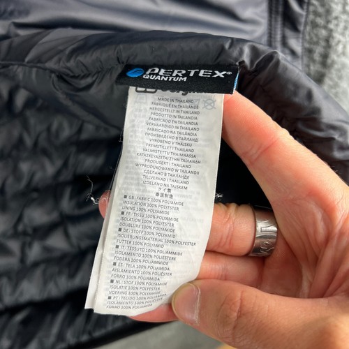 Berghaus Gilet Black Padded Mens 2XL Pertex Quantum Hydroloft Body Warmer Casual - Picture 10 of 14