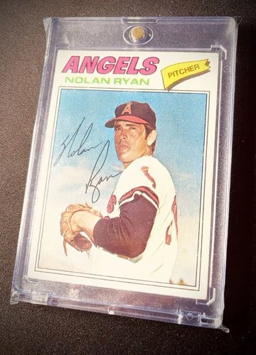 ⭐️1977 TOPPS NOLAN RYAN #650 ✨CENTERED✨ CALIFORNIA ANGELS MLB BASEBALL CARD⭐️