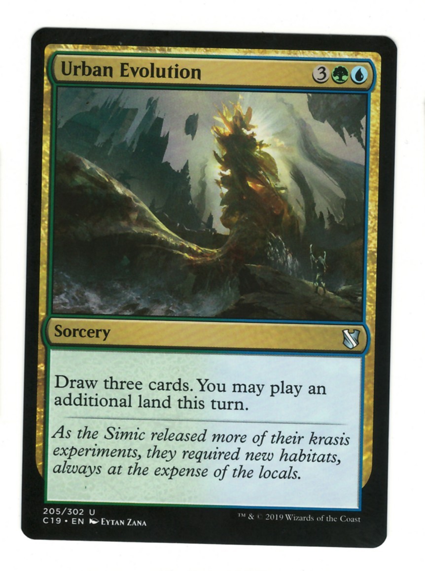 Urban Evolution 205 Uncommon Commander 2019 Magic: The Gathering Near Mint