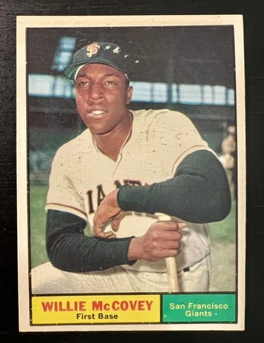 1961 Topps Willie McCovey #517 Giants - Nice Corners (Read Description)