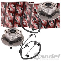 2X Ashika Radnabe Vorne Passend FüR Jeep Commander Grand Links+Rechts | 44-19024