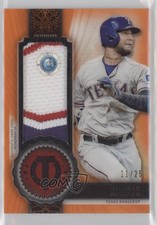 2017 Topps Tribute Stamp of Approval Relics Orange 11/25 Nomar Mazara 0c6