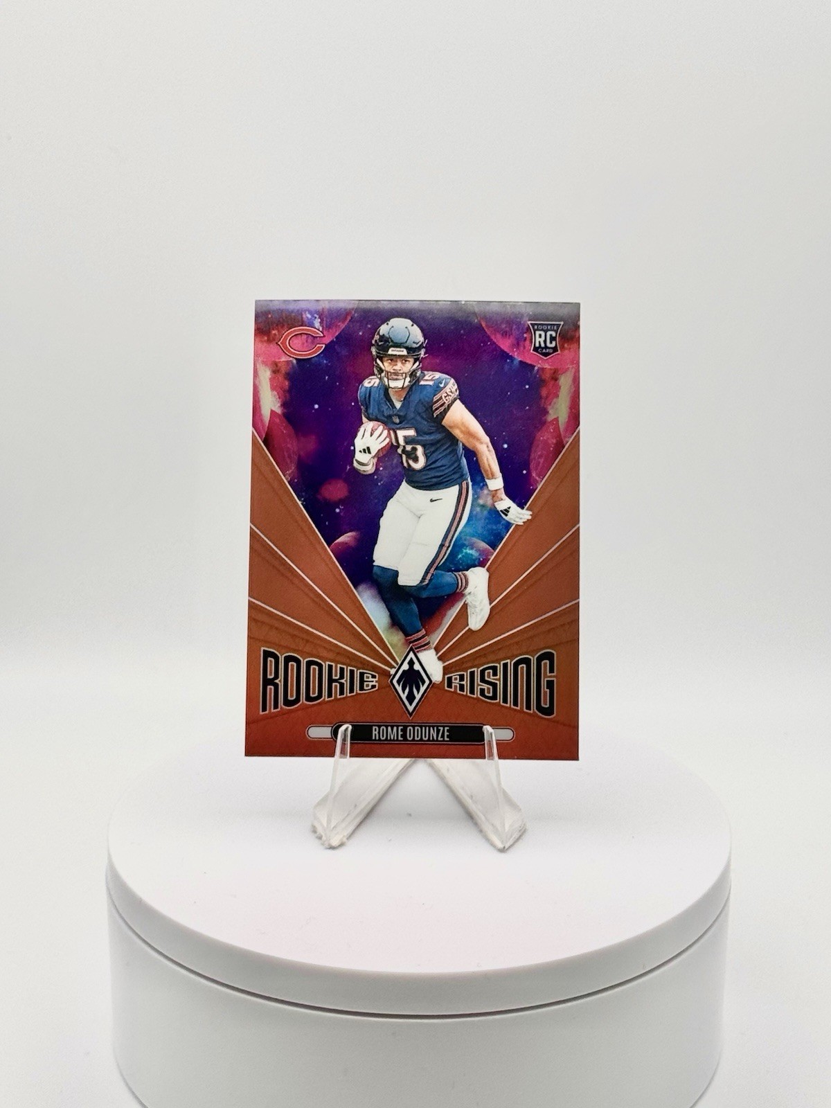 2024 Panini Phoenix - Rookie Rising Rome Odunze #RR-ROE Orange (RC)